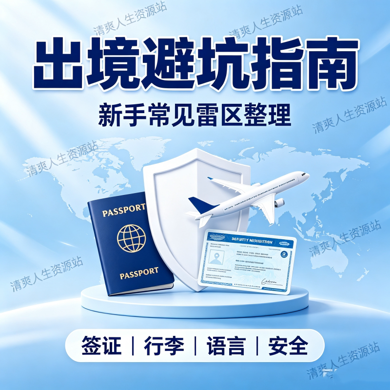 首次出国自由行全套通关教程