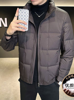 冬季短款羽绒棉服男装痞帅休闲棉衣2026新款爆款流行羽绒服外套