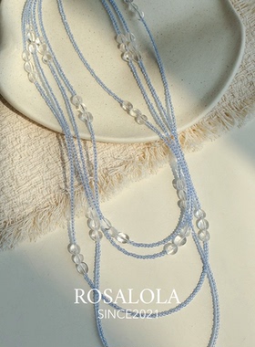 ROSALOLA 海雾·法式浪漫复古夏日海风系列项链·LOLA系列 050801