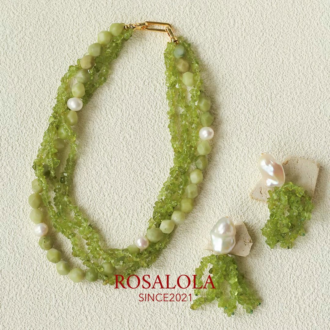 ROSALOLA 清甜蜜瓜·法式浪漫复古项链·LOLA系列040401 定制款