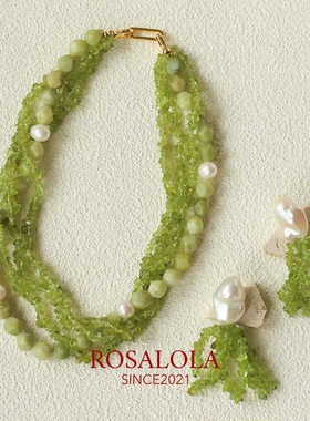 ROSALOLA 清甜蜜瓜·法式浪漫复古项链·LOLA系列040401 定制款