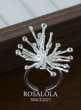 ROSALOLA 烟花绽放·欧美时尚简约清冷风戒指·LOLA系列 060201