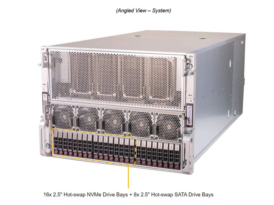浪潮原厂NVIDIA准系统H200整机