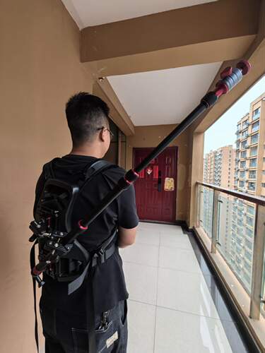 运动相机背包支架 第一视角拍摄架 骑行徒步适配Insta360 影石等