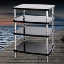 影院功放机架木质音响机柜功放柜子音响机架三四双层发烧影音柜