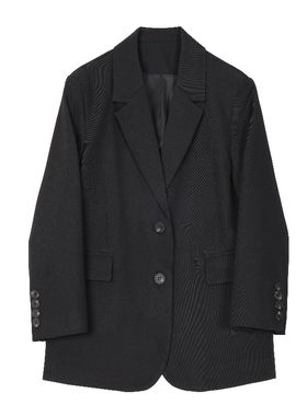 （24860）2025年春季宽松小西装女韩版西服套装