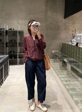 户外运动休闲轻量防泼水外套女 W6897