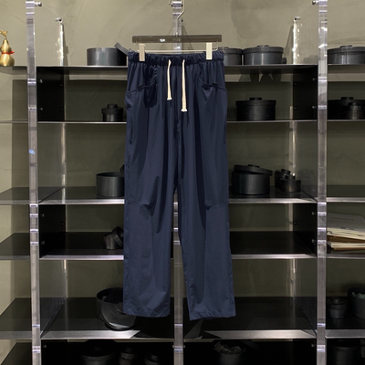 户外抽绳运动速干工装薄款透气直筒休闲裤女 K5161