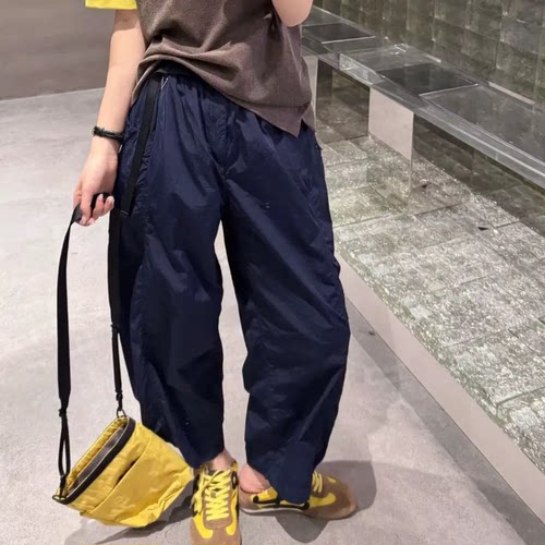 夏日神裤！速干炒薄9分运动透气夏季肥锥防泼水宽松休闲裤 K582