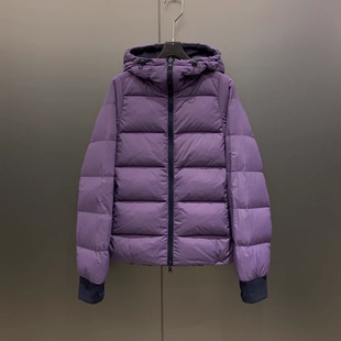 W6943 高蓬95白鹅绒双面穿羽绒服