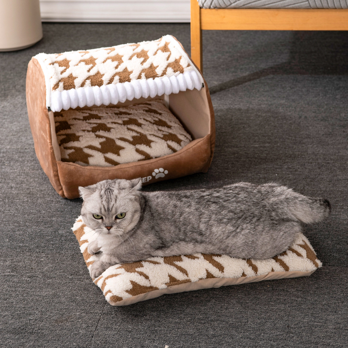 秋冬宠物窝猫窝可分拆保暖加绒亲肤柔软猫窝小猫幼猫立体房窝冬季,宠物/宠物食品及用品,猫笼子/猫别墅,淘宝优惠券,粉丝福利购,淘宝优惠卷