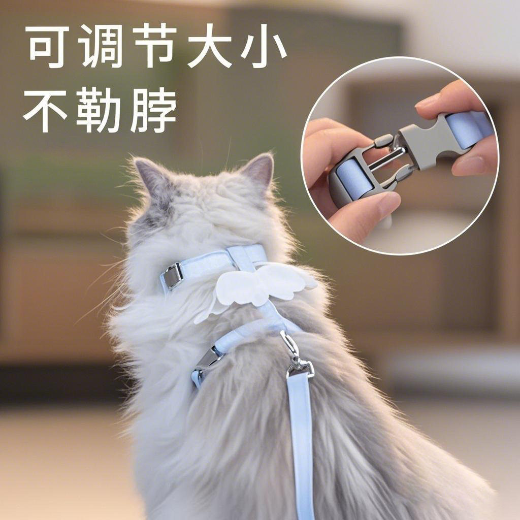 猫咪牵引绳猫防挣脱狗绳渐变可调狗狗外出宠物防缠绕,宠物/宠物食品及用品,猫牵引绳,淘宝优惠券,粉丝福利购,淘宝优惠卷