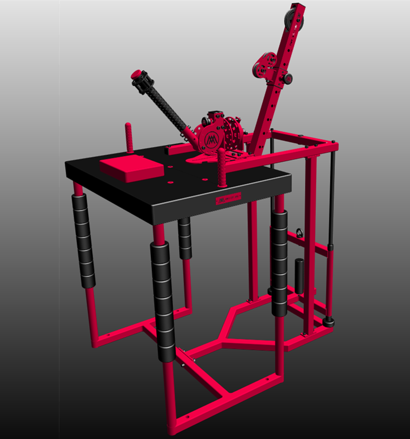 健身房工作室侧压机龙门架