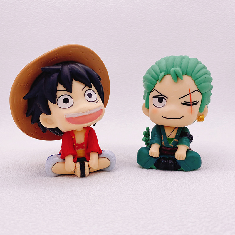 海贼王蛋糕装饰品摆件卡通路飞索隆生日主题甜品台装扮插件