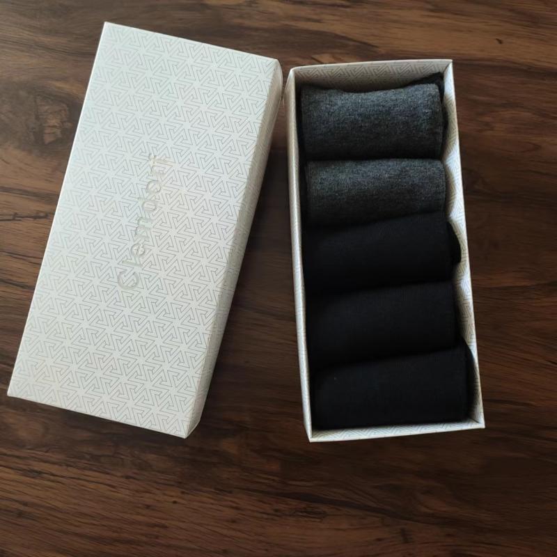 Clemdorf袜子防臭抗菌宽口中筒袜