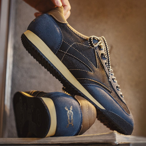 马登2025新款复古阿甘德训鞋男秋冬透气休闲运动慢跑鞋百搭潮鞋子