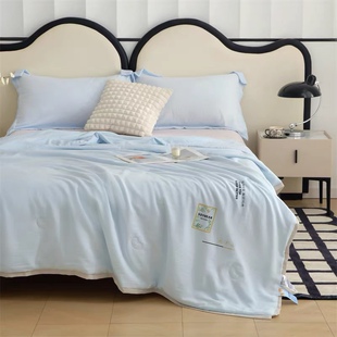 美庭糯小豆夏被60支莱赛尔天丝夏被含20%大豆填充可水洗专柜正品