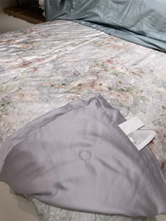 美庭专柜正品60支玻尿酸天丝夏凉被双人亲肤提花空调被柔软可水洗