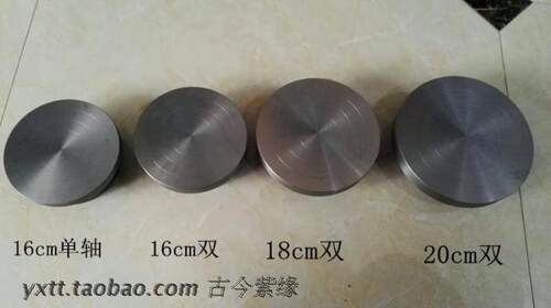 古今紫砂壶制作工具转盘轱辘生铁