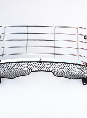 适用于本田DIO24期小龟GIORNO50改装车筐菜篮前置储物箱铁网包邮