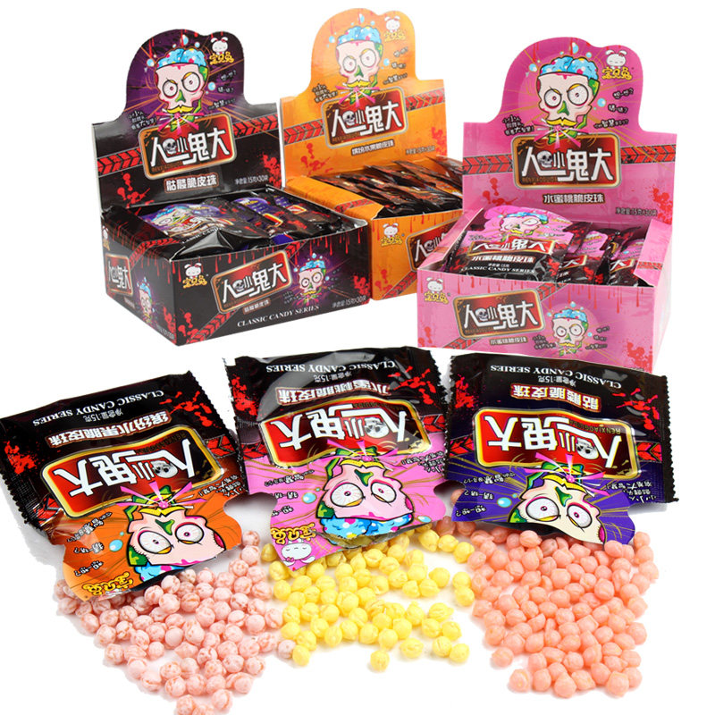 万圣节糖果人小鬼大骷髅多口味水果可乐脆皮软糖小孩儿童搞怪零食|ruв категории закуски/орехи/специальность, конфеты/желе/пудинг, конфеты - от Buy2taobao.com для оказания профессиональной услуги покупки агента Taobao