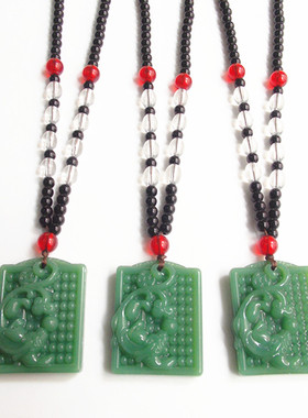 琉璃貔貅吊坠长款挂件玉佩毛衣链