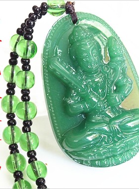 八大守护神虚空藏菩萨吊坠项链