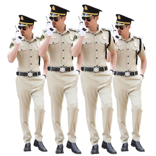 2021售楼物业新式夏季衬衣保安服