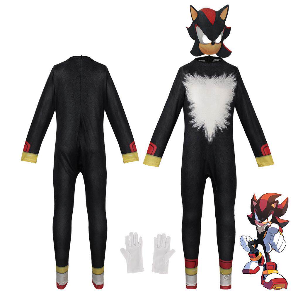 万圣节cos服刺猬索尼克音速小子cosplay角色装扮舞台演出表演服