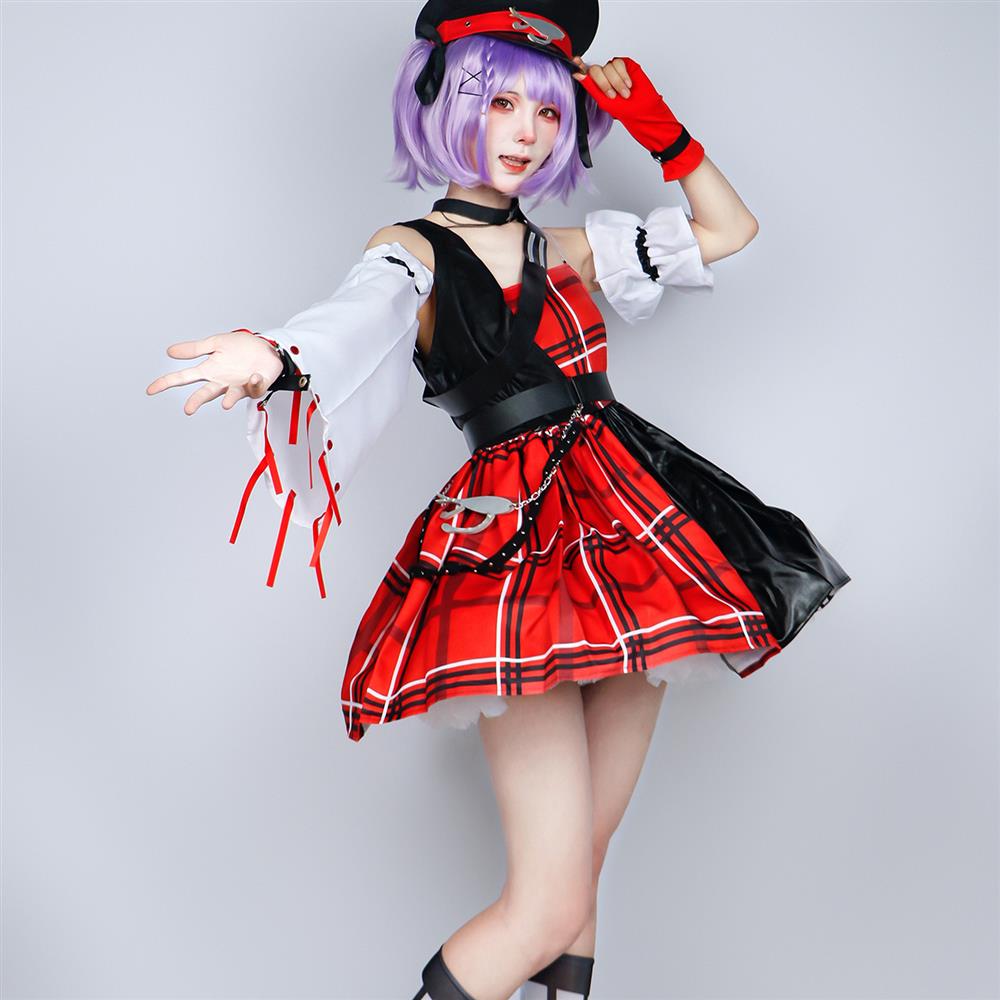 雾都王者荣耀音你心动cos服游戏洛丽塔小乔周瑜520cosplay服装女 女装/女士精品 民族服装/舞台装 原图主图