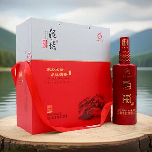 泥坑酒39度红装白瓶500ml*2瓶*3提纯粮酿造白酒