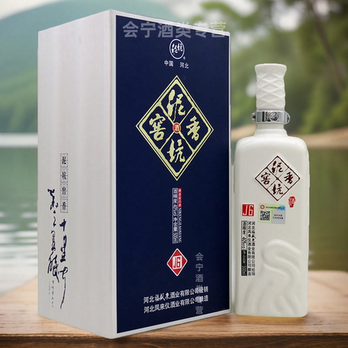 泥坑窖香J6白酒整箱500mlx4瓶l纯粮酿造内附手提袋收藏送礼品