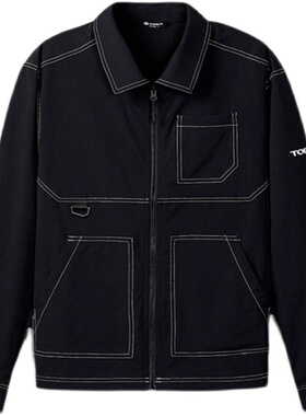 探路者外套 22春秋新款户外男士休闲夹克翻领旅行外套TAEK81796