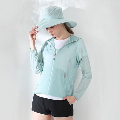 探路者防晒衣新款户外轻薄透气防晒TIEF皮肤衣TAZH81779/82780