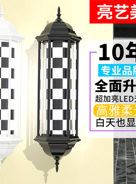 时尚LED网红潮店美发转灯罗马发廊美发店转灯超亮防水小灯箱挂墙