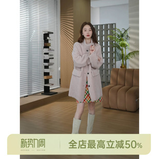 绵羊绒.皮毛一体 AOMI 羊皮毛一体日系皮草 HELA 邱莹莹