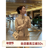 HELA AOMI 双面绒套装 邱莹莹 软糯修身 显瘦运动风休闲两件套