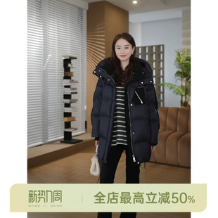 90白鹅绒 邱莹莹 热门鹅 AOMI 绵羊毛蓬松感羽绒服 HELA