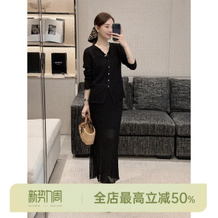 AOMI 18mm套装 很抗皱 96.2%桑蚕丝 真丝泡泡纱 邱莹莹HELA