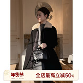 真两件套.皮草大衣 邱莹莹HELA AOMI 100%绵羊毛三穿大衣