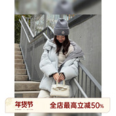 邱莹莹 90白鹅绒立领防风羽绒服 海盐芝士.白鹅绒 HELA AOMI
