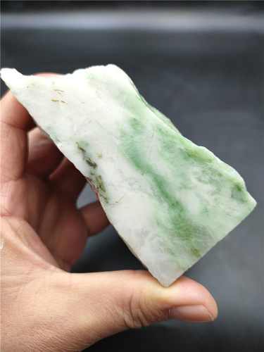南阳独山玉白绿料老坑料