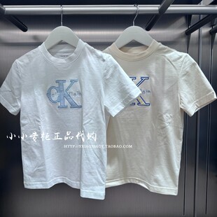 女士字母刺绣纯棉短袖 Jeans专柜正品 2026春夏新款 47F829G T恤