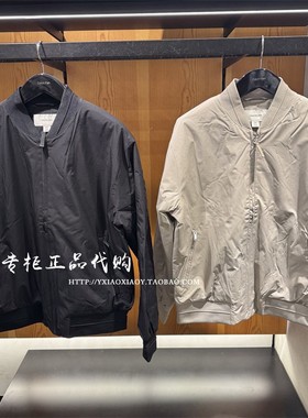 CK Jeans专柜正品 2025秋款男士棒球领飞行员薄夹棉外套 4LC513G