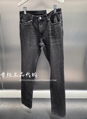 CK Jeans专柜正品 2026春夏新款男士合体修身微弹牛仔裤 4RF749G