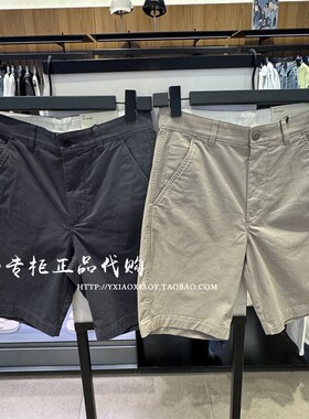 CK Jeans专柜正品 2025夏季新款男士经典通勤百搭梭织短裤4RB619G