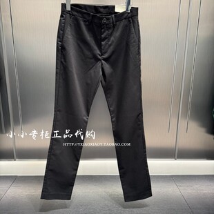 CK Jeans专柜正品 2025秋款男士商务通勤修身弹力休闲裤 40VM630