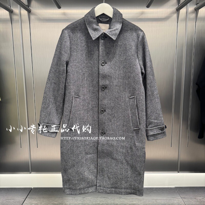 CKJeans复古羊毛大衣