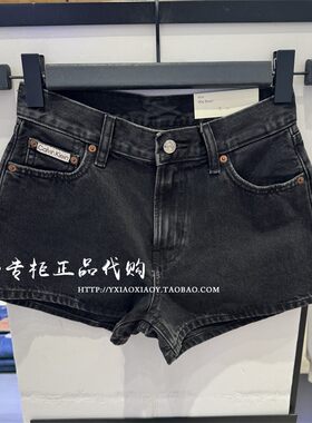 CKJeans正品2025夏新款牛仔短裤