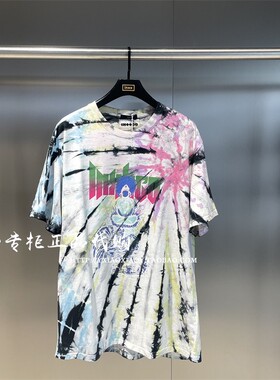 INXX专柜正品 2024夏款男女时尚宽松炫彩扎染短袖T恤 XCE2010787